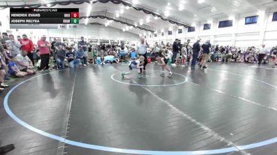 62 lbs Round Robin 1 - Hendrix Evans, Ohio Gold-Yth vs Joseph Relyea, Brawler Elite-Yth