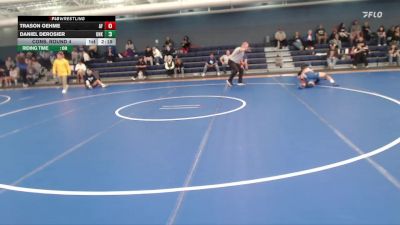 149 lbs Cons. Round 4 - Trason Oehme, Air Force vs Daniel DeRosier, Nebraska-Kearney
