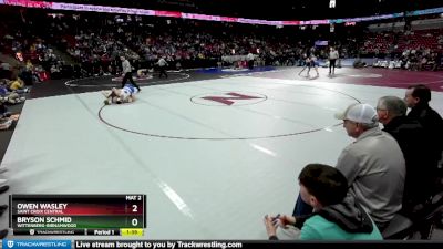 D2-165 lbs Quarterfinal - Owen Wasley, Saint Croix Central vs Bryson Schmid, Wittenberg-Birnamwood