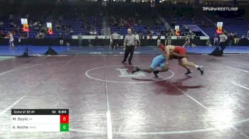 170 lbs Consolation - Mickey Doyle, Catholic Memorial vs Aaron Roche, Nashua North