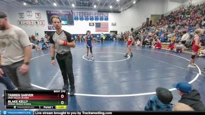 110 lbs Cons. Round 2 - Blake Kelly, Gering Middle School vs Tarren Sarver, Sage Valley Jr High