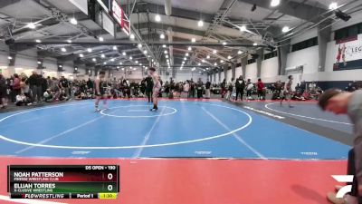 190 lbs Quarterfinal - Noah Patterson, Finesse Wrestling Club vs Elijah Torres, X-CLUSIVE Wrestling