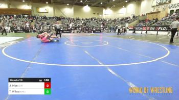 160 lbs Round Of 16 - Jesse Moe, Cortez Full Circle vs Trevor Wilson, Willits Grappling Pack