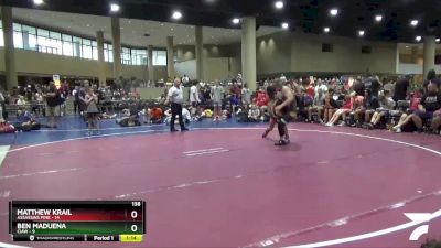 138 lbs 2nd Wrestleback (32 Team) - Ben Maduena, CIAW vs Matthew Krail, Assassins Pink