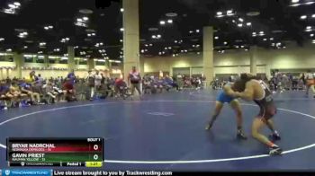 152 lbs Round 1 (8 Team) - Gavin Priest, Nauman Yellow vs Bryar Nadrchal, Nebraska Demigods