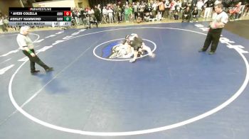 105 lbs 1st Place Match - Averi Colella, Unattached vs Ashley Hammond, Unattached