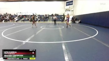 133 lbs Quarterfinal - Nitin Kukreja, Simon Fraser (B.C.) vs Brayden Concepcion, San Francisco State