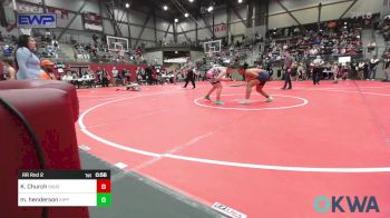 160 lbs Rr Rnd 2 - Kenzie Church, Skiatook Youth Wrestling vs Moniyah Henderson, KIPP TULSA