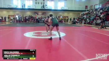 157 lbs Semifinals (8 Team) - Keelan Donnelly, Tower Hill HS vs Erick Malmgren, Delaware Military Academy