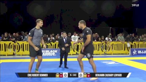 Benjamin Zachary Lenyard vs Eric Robert Sommer 2025 Pan IBJJF Jiu-Jitsu No-Gi Championship