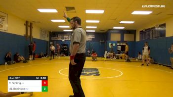 182 lbs Consolation - Thomas Fehling, JB vs Quenteen Robinson, Mutiny