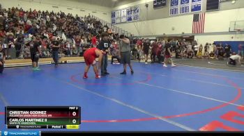 285 lbs 3rd Place Match - Christian Godinez, Fullerton Union High School Wr vs Carlos Martinez Ii, Santa Fe Highschool