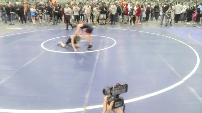 69 lbs Semifinal - Kash Colo, Bulldog Wrestling Club vs Carter Worden, Gold Rush Wrestling