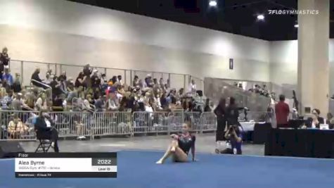 Alea Byrne - Floor, WOGA Gym #751 - Illinois - 2021 USA Gymnastics Development Program National Championships