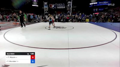 106 lbs Cons 16 #2 - Teghan Moore, WI vs Tommy Wurster, OH