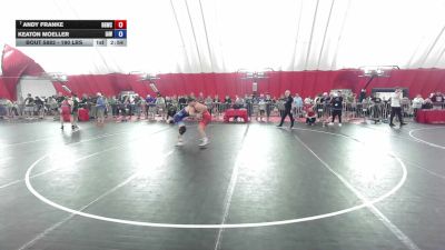 190 lbs Quarters - Andy Franke, Big Game Wrestling Club vs Keaton Moeller, Immortal Athletic WC