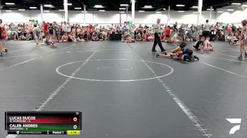 52 lbs Round 1 (4 Team) - Lucas Ducos, FL Scorpions vs Caleb Andres, Warhawks