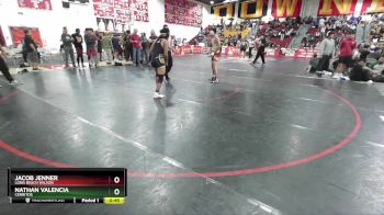 120 lbs Cons. Semi - Jacob Jenner, Long Beach Wilson vs Nathan Valencia, Cerritos