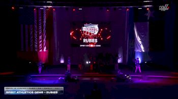 Spirit Athletics Gems - Rubies [2025 L2 Junior - Flex - D2 - Small Day 1] 2025 NCA Lonestar Classic & Regional Classic