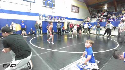 73 lbs Rr Rnd 3 - Kendall Dean, Morris Wrestling Association vs Damen Macias, Berryhill Wrestling Club