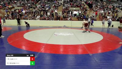 95 lbs Round Of 16 - Grant Lee, Georgia vs Ethan Grizzle, Dragons Junior Wrestling Club