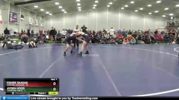130 lbs Round 3 (6 Team) - Fisher Skaggs, Missouri Avengers vs Ayden Hood, Tennessee White