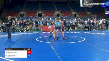 145 lbs Rnd Of 64 - Gabe Mcgeough, Iowa vs Matthew Singleton, Georgia