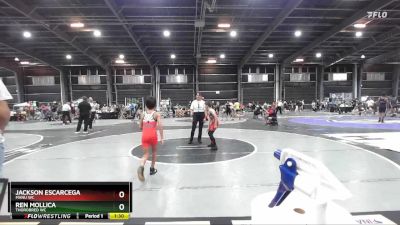 65 lbs Round 2 - Ren Mollica, Thorobred WC vs Jackson Escarcega, Manu WC