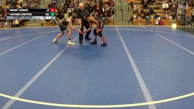 102 lbs Champ. Round 1 - Benny Ahedo, LPGE-B Wolves vs Hayden Steffes, Sarbacker Wrestling Academy