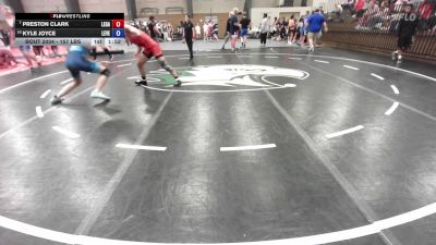 157 lbs Round Of 16 - Preston Clark, Legacy Wrestling vs Kyle Joyce, Level Up Wrestling Center