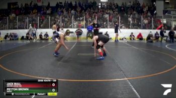 138 lbs Champ. Round 2 - Peyton Brown, NBWC vs Jack Bull, Grand Ledge WC