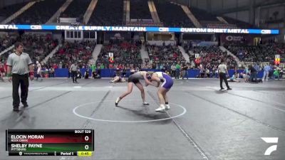 145 lbs Cons. Round 1 - Shelby Payne, Pittsburg vs Elocin Moran, Rock Creek