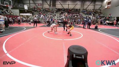 84 lbs Semifinal - Kason Wolfe, Keystone Kids Wrestling Club vs Kace Moore, Collinsville Cardinal Youth Wrestling