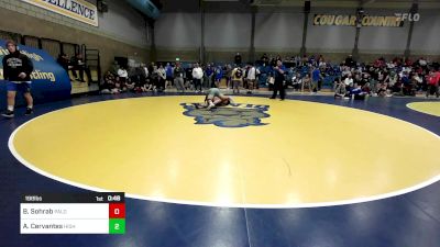 198 lbs Consi Of 16 #2 - Ben Sohrab, Paloma Valley vs Angel Cervantes, Highland-Bakersfield