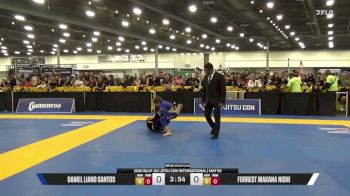 Forrest Makana Nishi vs Daniel Liano Santos 2026 IBJJF Jiu-Jitsu CON International