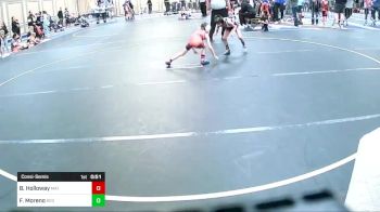 54 lbs Consolation - Bear Holloway, Mat Demon WC vs Fitz Moreno, Red Wave WC