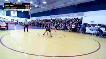 120 lbs Quarterfinal - Caden Garriott, South Torrance vs Uriel Cruz, Paloma Valley