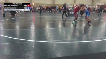 126 lbs Quarterfinal - Ferlens Frederic, Youth Impact Center Wrestling Club vs Asher Valentin, Youth Impact Center Wrestling Club