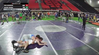 144-150 lbs Champ. Round 3 - Ean Johnson, Montana vs Jacob Young, Oregon