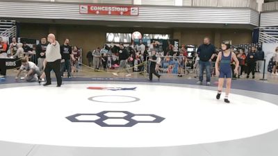 67 lbs Cons. Rd Of 16 - Eli Michael, Contenders Wrestling Academy vs Caleb Romero, Rampage Wrestling