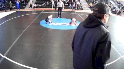 6U - 55 lbs Cons. Round 3 - Colby Beckner, Somerset vs Greyson McKnight, McCort