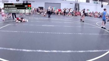 64 lbs Finals (2 Team) - Miles Alderman, Full Circle vs Ash Henecker, RedNose WS