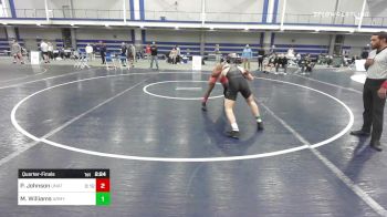 149 lbs Quarterfinal - Paniro Johnson, Unattached vs Matt Williams, Army-West Point