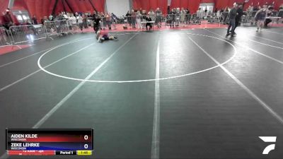 187 lbs Round 2 - Aiden Kilde, Wisconsin vs Zeke Lehrke, Wisconsin