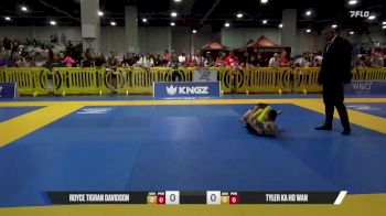 Tyler Ka Ho Wan vs Royce Tigran Davidson 2025 American National IBJJF Jiu-Jitsu Open Championship