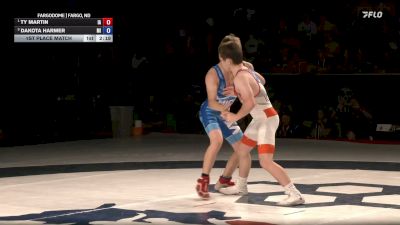 106 lbs 1st Place Match - Ty Martin, Iowa vs Dakota Harmer, Michigan
