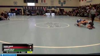 120 lbs Quarterfinal - Jerren Gille, Wahlert, Dubuque vs Kane Shimp, Cedar Falls