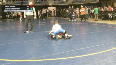 110 lbs Round Of 32 - Gavin Dugan, Souderton vs Tanner Wisniewski, Diocese Of Erie