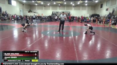 65 lbs Champ. Round 2 - Isaiah Ebner, DGF vs Blake Welinski, Pursuit Wrestling Minnesota