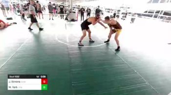 170 lbs Consi Of 4 - Jack Simons, Vanguards vs Matthew York, Lions Den WC